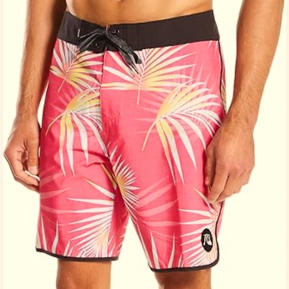 Quiksilver Surfsilk 19" Pink
 Board Shorts, size 32 - Picture 1 of 9